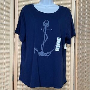 NWT Old Navy Anchor T-shirt XL